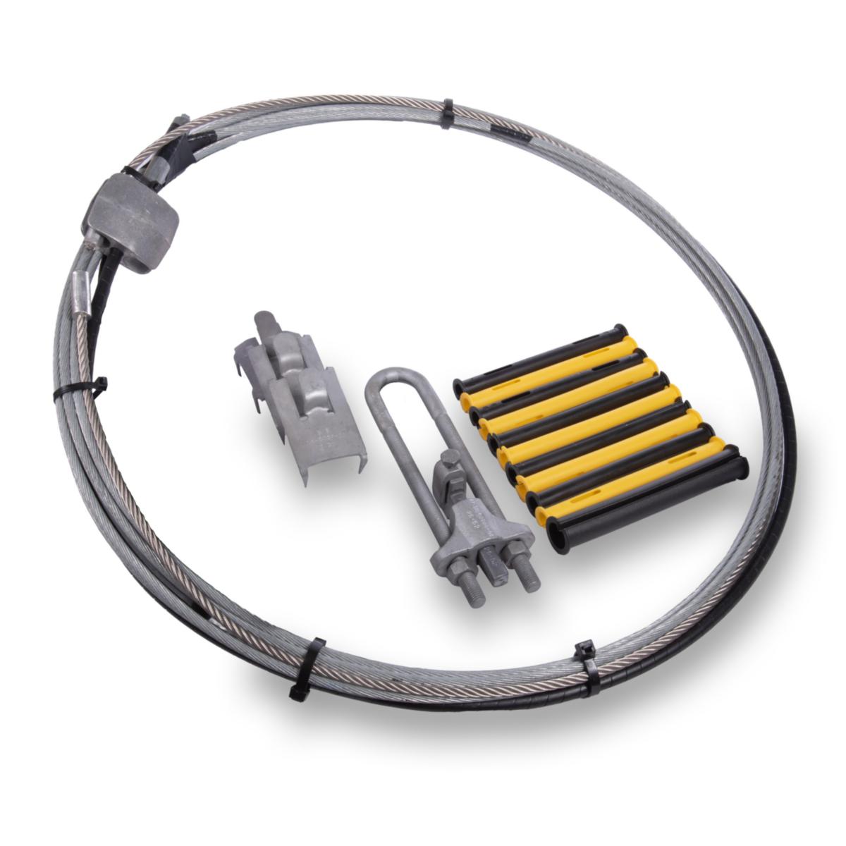 Bardunsats Ensto - Bardunsats 14m 50mm² u/isolato