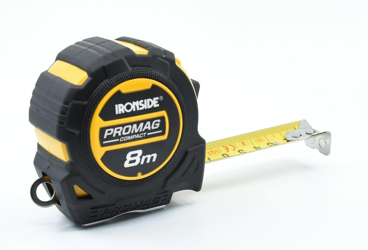 Målebånd Ironside Magnet Compact - Målebånd Magnet Compact Ironside 8m 103200