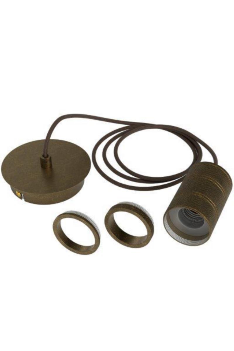 Pendeloppheng Nortronic Retro Bronse - Pendeloppheng Bronse E27 1x2m Calex