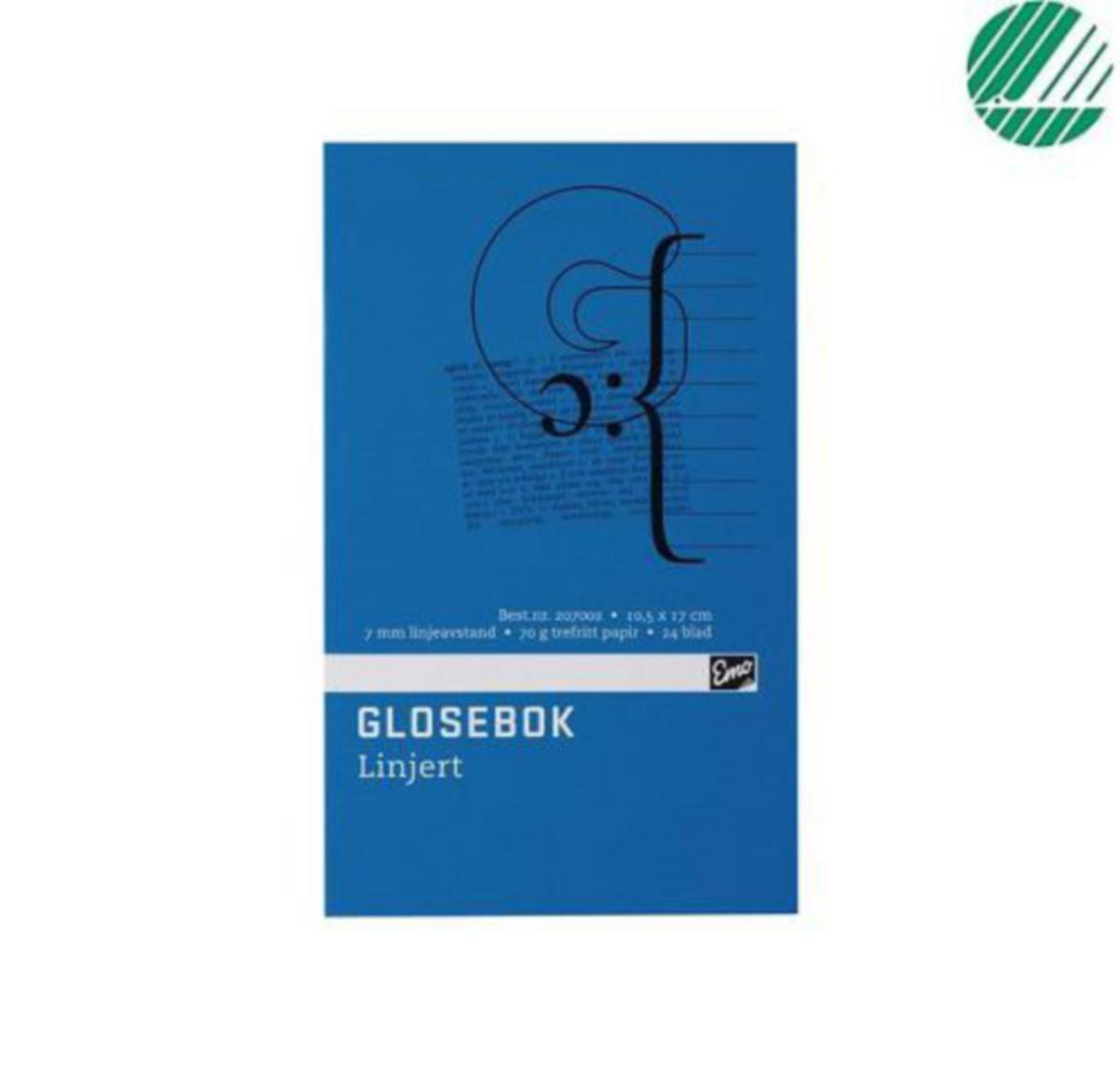 Glosebok EMO - Glosebok 105x170mm 24 blad EMO