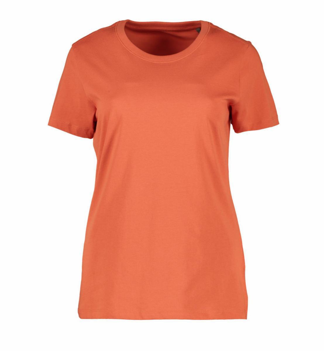 T-skjorte dame Pro Wear ID0553 Økologisk - T-skjorte dame Pro Wear ID0553 Økologisk koral str M