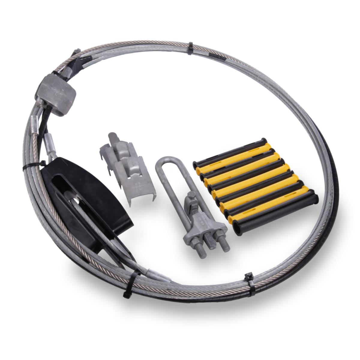 Bardunsats Ensto - Bardunsats 14m 70mm² m/isolato