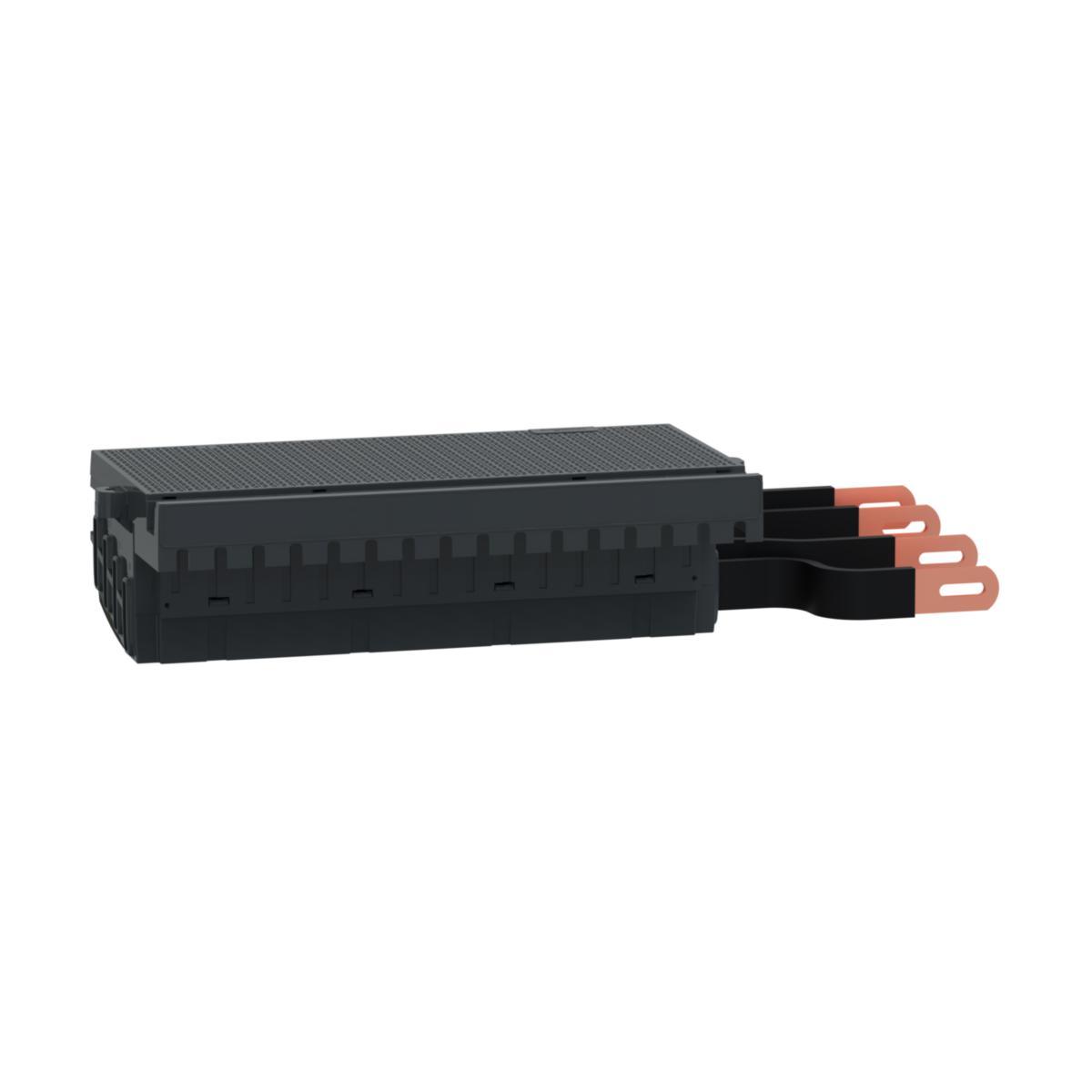 Samleskinneblokk Schneider LINERGY FC - Samlesk-LGY FC-m/tilk. LGY/NSX m-4P-SeT P