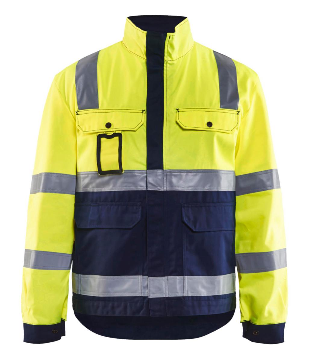 Jakke Blåkläder 4023 HiVis kl.2 - Jakke Blåkläder 4023 HiVis kl.3 gul/marine str 3XL