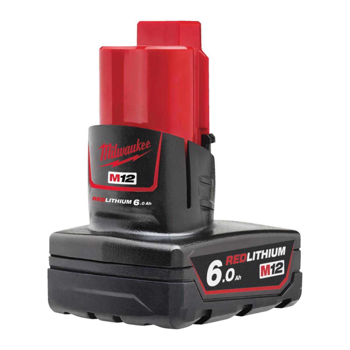 Batteri Milwaukee M12 B6 12V 6.0AH - Batteri M12 B6 Milwaukee 12V 6.0Ah