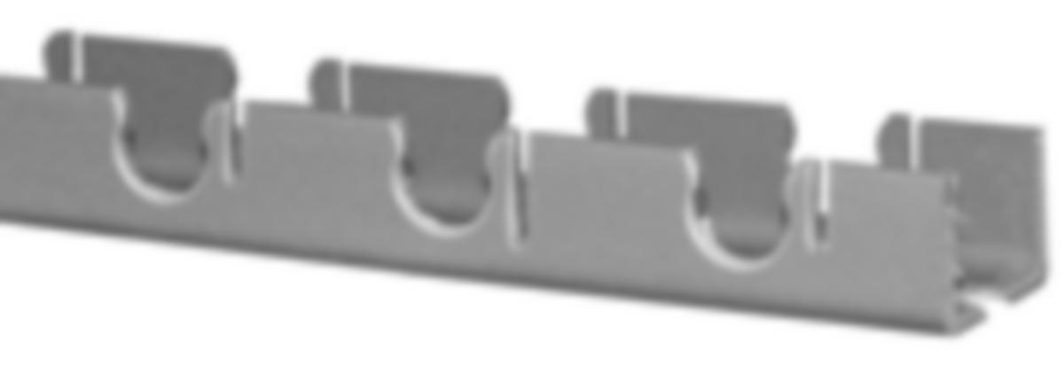 Leggeskinne, Roth - Roth leggeskinne f/20 mm L=2 mtr