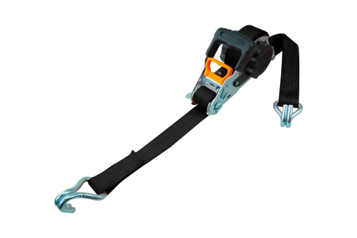 Jekkestropp Ironside automatisk opprulling 5m - Jekkestropp m/auto opprulling Ironside 35mmx5m 103625