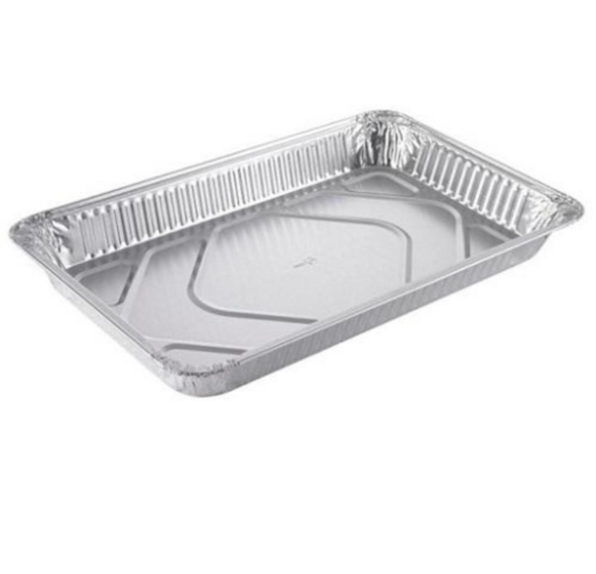 Aluminiumsfolie PlusPack - Aluminiumsform GN 1/1 6.8l Pluspack 527x325x51mm (50)