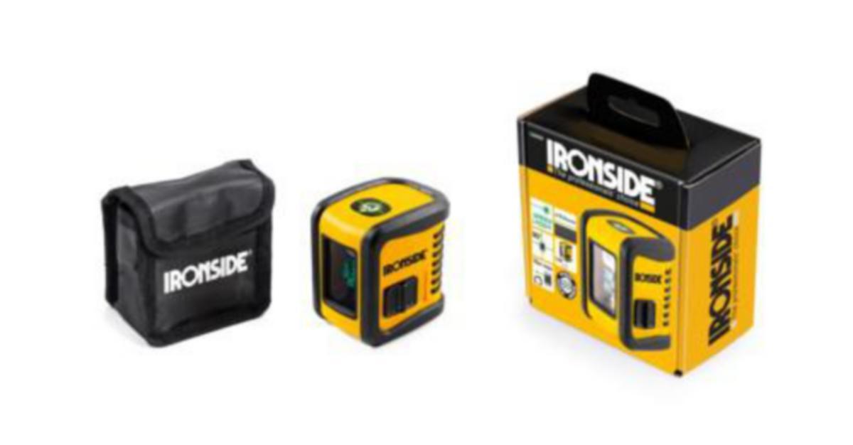 Krysslaser mini Ironside grønn - Krysslaser mini Ironside grønn 103629