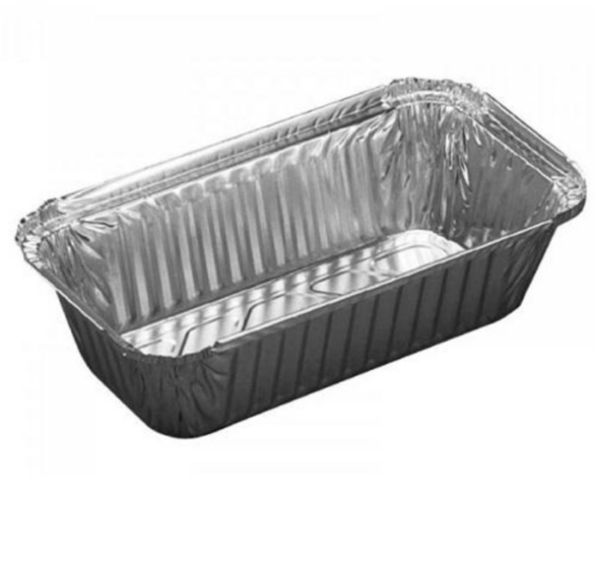 Aluminiumsfolie PlusPack - Aluminiumsform 680ml Pluspack 197x105x49mm (1000)