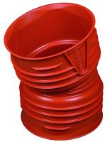 RIB PP Bend 15° m/2 muffer, Wavin