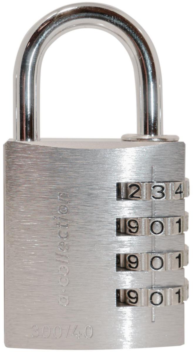 Hengelås a-collection 300/40 kombinasjon - Hengelås Komb a-col 300/40 B41.5mm BH21.5mm sølv