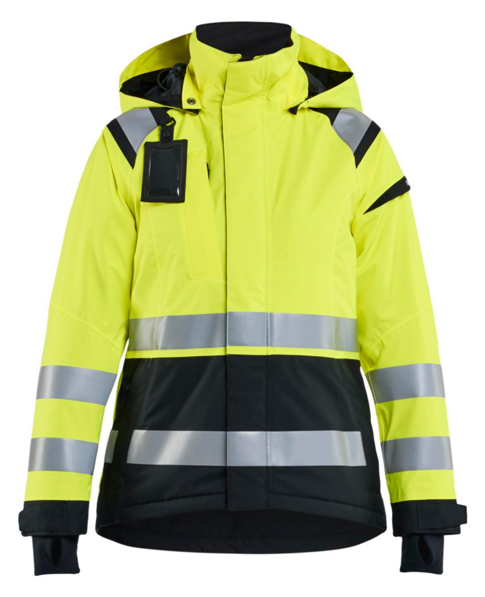 Skalljakke dame Blåkläder 4904 HiVis kl.2 - Skalljakke dame Blåkläder 4904 HiVis kl.2 gul/svart str XS