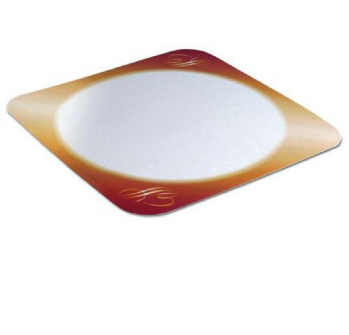 Dekorbunn Kartonage - Dekorbunn PE-belagt firkantet Kartonage 215mm Gull (250)