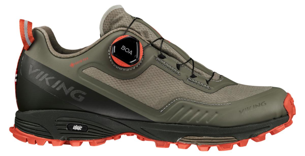 Fritidssko Viking Anaconda Light V BOA® GTX - Tursko Viking Anaconda Light V Boa GTX olive/grønn str 38