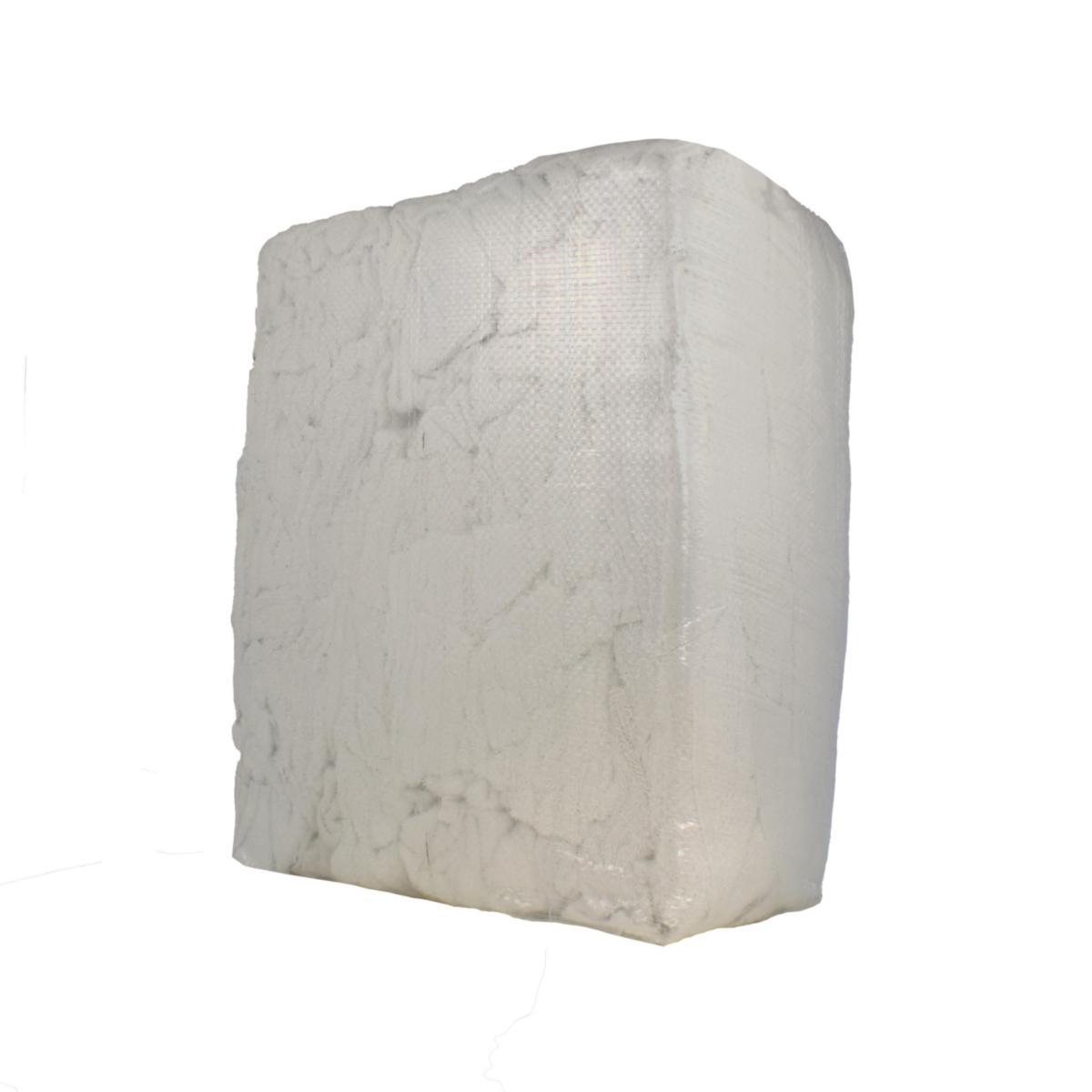 Pussekluter frottè hvite - Pussefiller frotte Spillify 8kg hvit