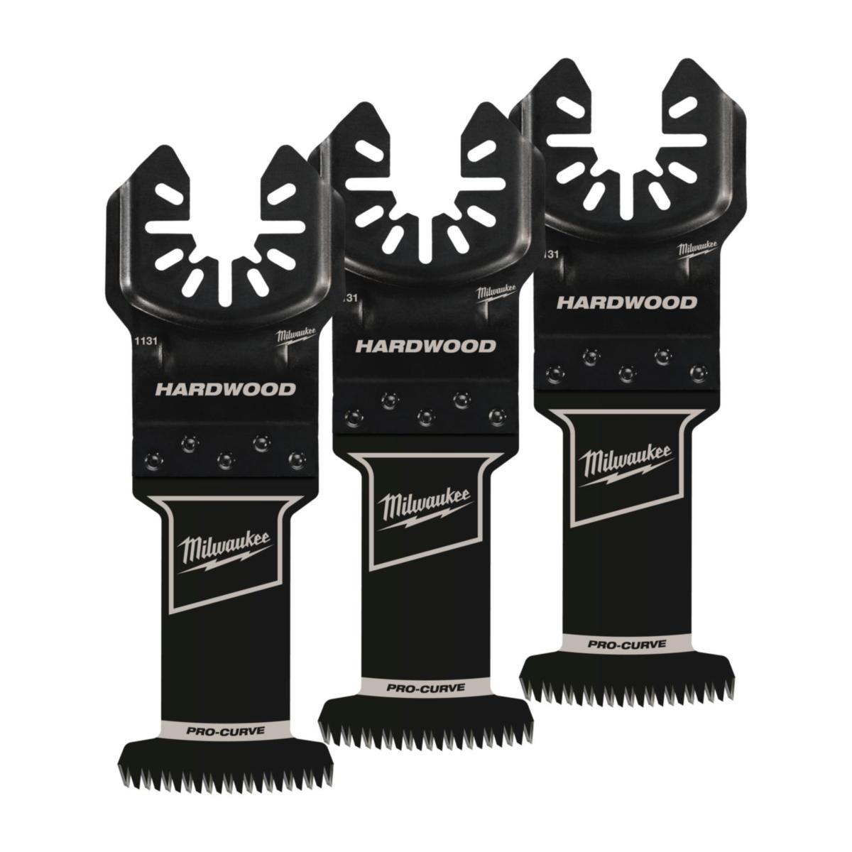 Dykksagblad Milwaukee MT OL HCS 3CW - Dykksagblad Pro Curve Milwaukee 35mm hardtre 3pk
