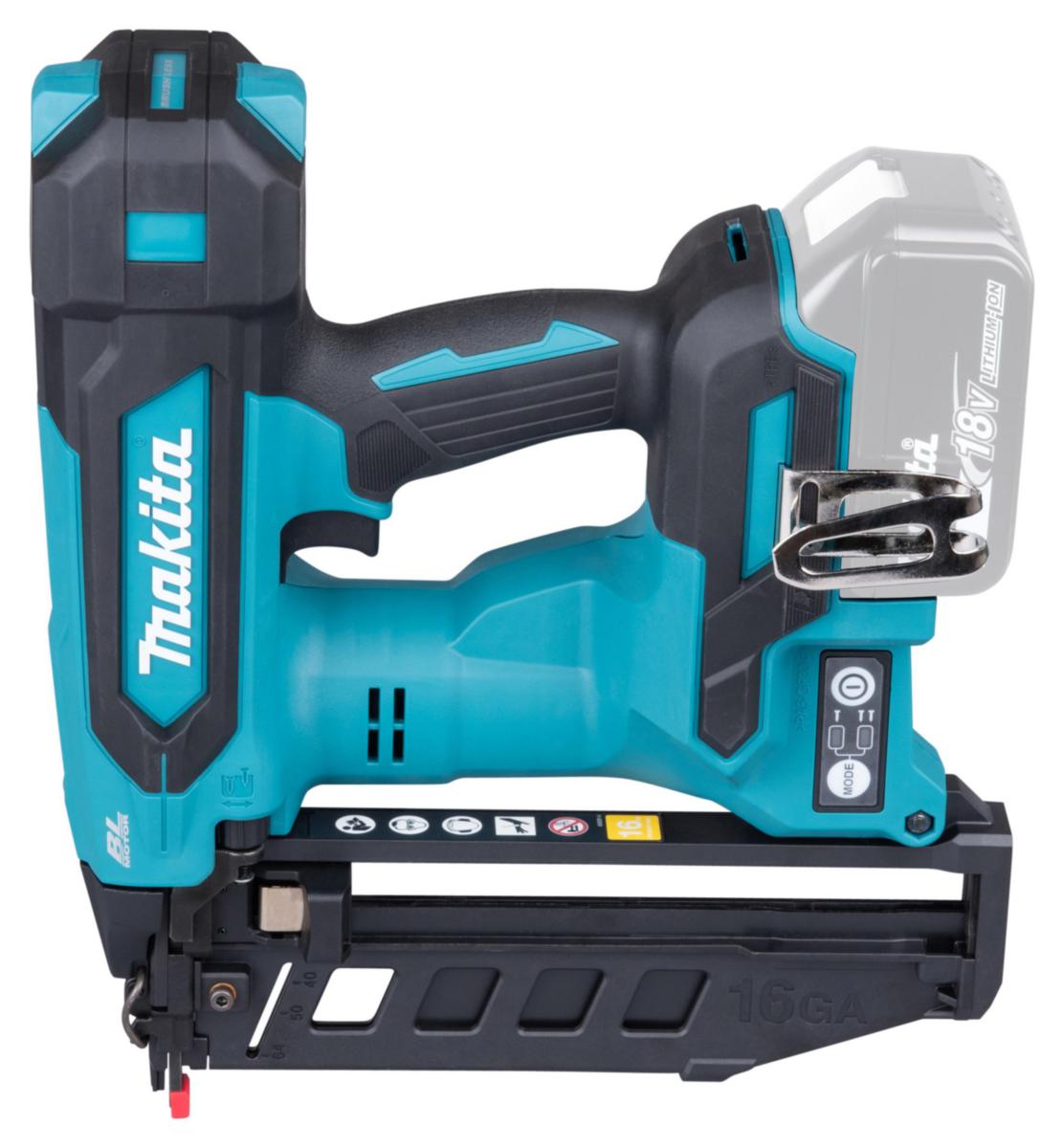 Dykkertpistol Makita DBN601ZJ Solo - Dykkertpistol DBN601ZJ Makita 18V solo koffert