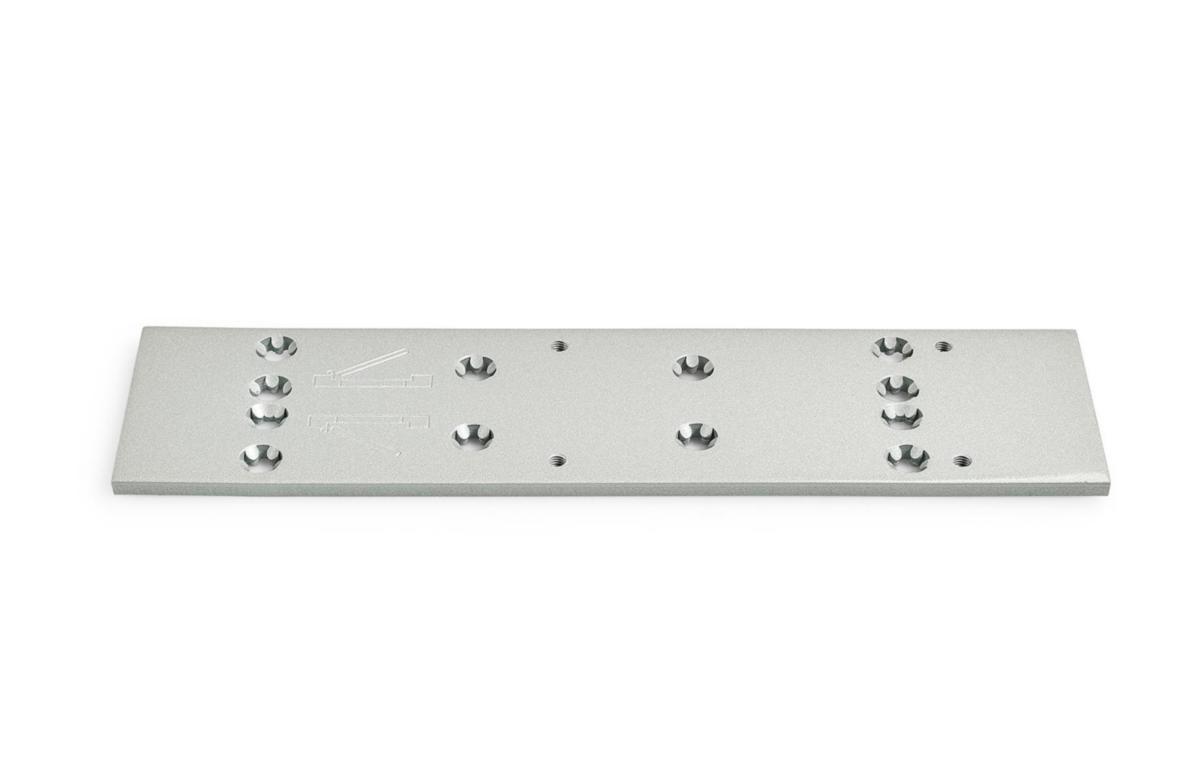Monteringsplate Dorma TS7380 og TS8380 - Dorma motasjeplate 8380 montasjeplate for TS 83 sølv
