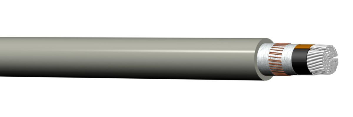 PFSP Nexans Install.- og jordkabel m/Aluminiumsleder 0,6/1 kV - Kabel PFSP 4X25/10 Al 