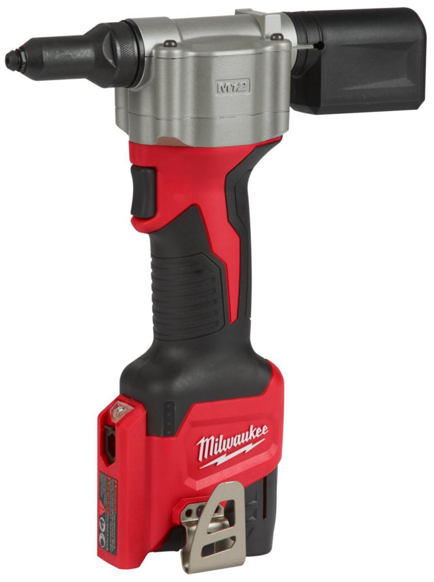 Popnaglepistol Milwaukee M12 BPRT-201X - Popnaglepistol M12 BPRT-201X Milwaukee 12V 2.0Ah