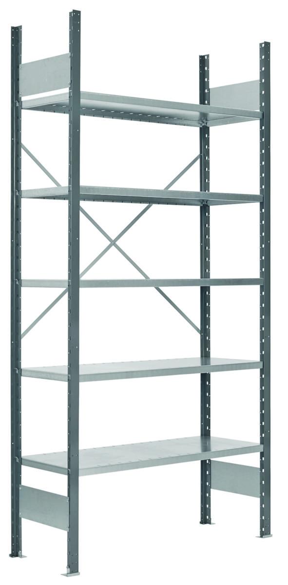 Startfag for V06 småvarereol - Småvarereol V06 startfag 2500 SM 250x100x40cm åpen galv.