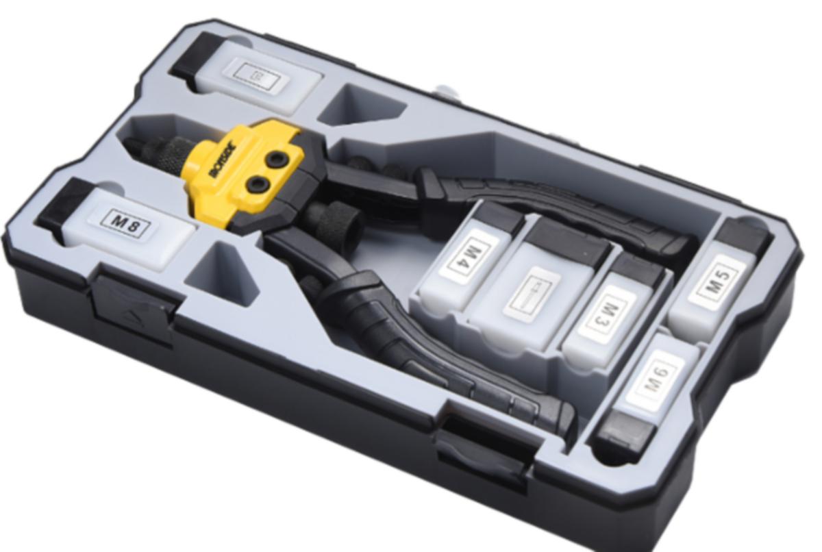 Blindnagle- og naglemutterverktøy Ironside XL 2-i-1 - Blindnaglesett Ironside XL 2 i 1 m/niter 104077