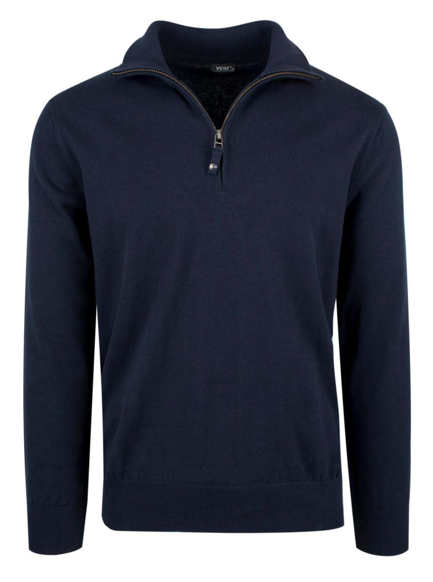 Genser half zip YOU® Michigan - Genser half zip You Michigan marine str M