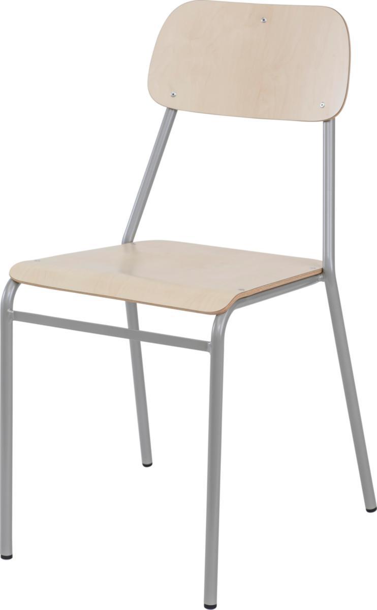 Stol Oldie - Stol Oldie Formpresset Bjørk/alu