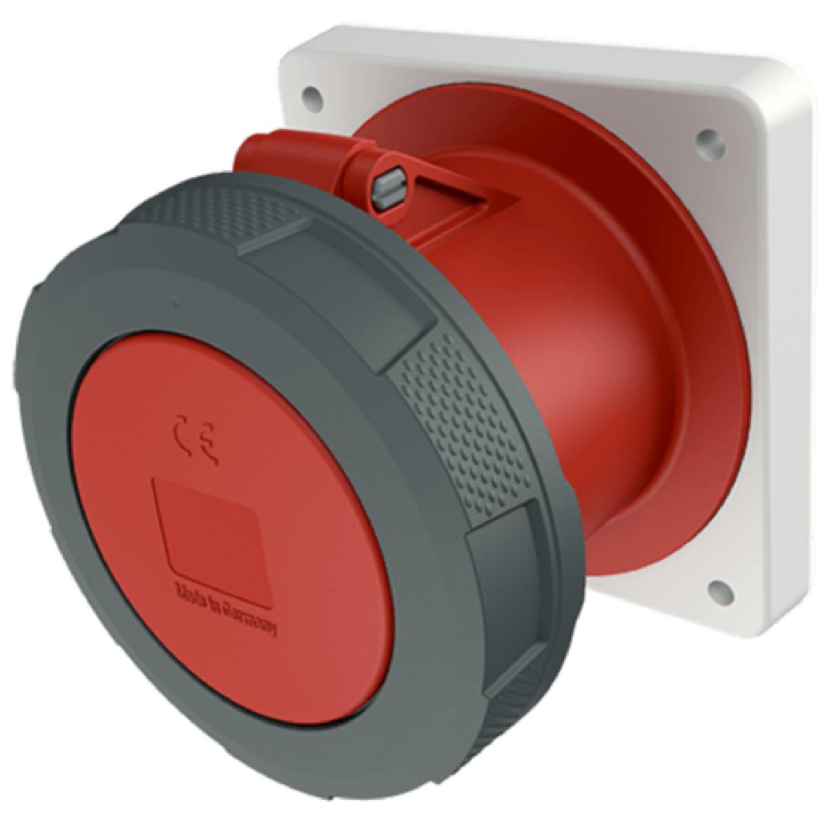 Panelmontert Uttak Mennekes 400V - Panelmont. Uttak 4125-6 IP67 