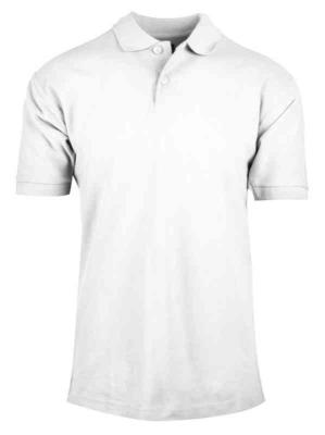 Piqueskjorte YOU Milano Hvit str 3XL