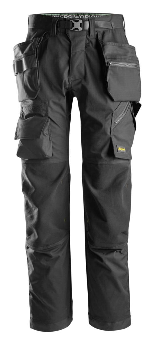 Gulvleggerbukse Snickers® 6923 FlexiWork+ - Gulvleggerbukse Snickers 6923 FlexiWork+ svart str 62