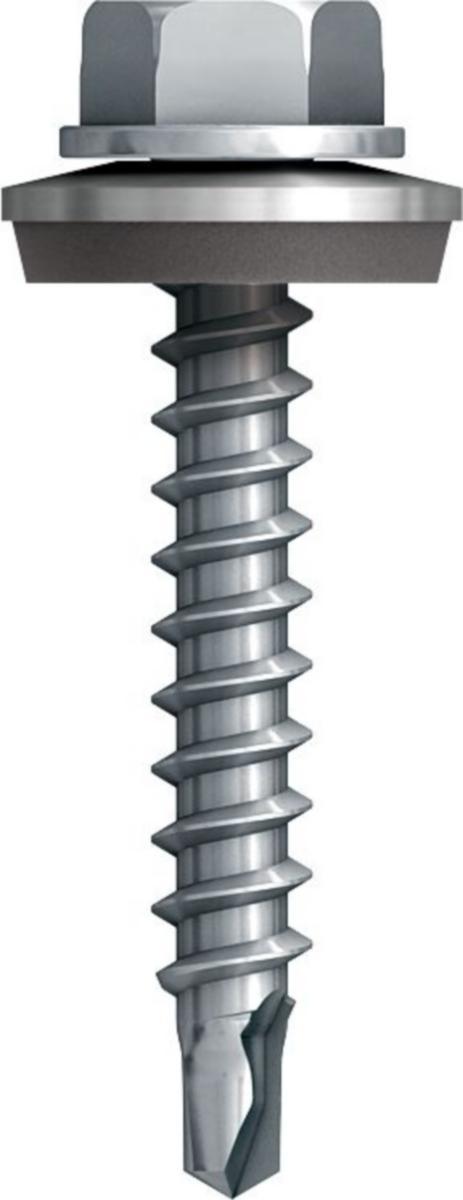 Farmerskrue Ejot A2/AL - Farmerskr 4.8X35 A2 A14 9006 rustfri hvit alu Ejot 250pk