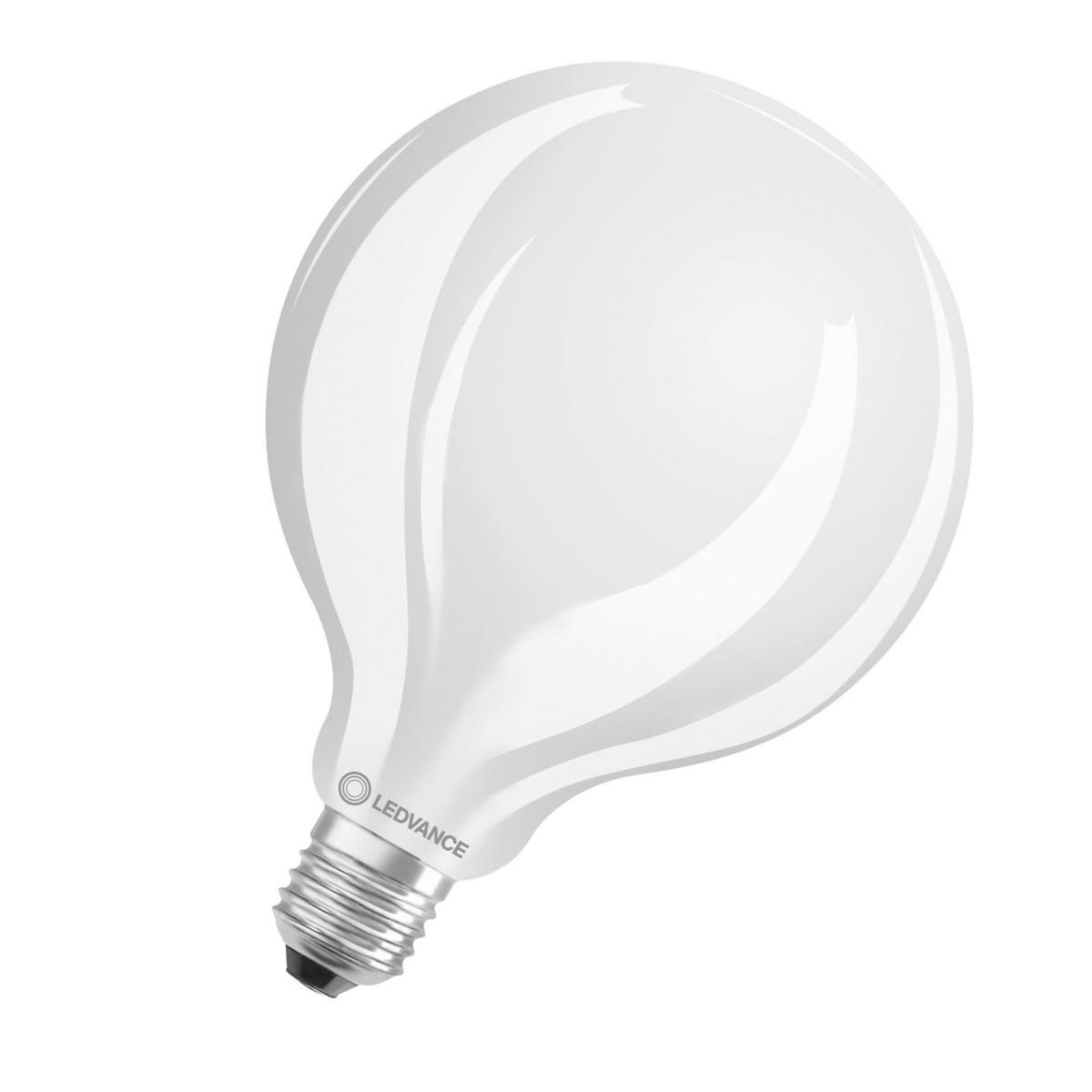LED Lyspære Ledvance Globe FIL FR - LED Lamp GLOBE 75 7.5W 827 FIL LED Globe 95 E27 1055 lm, 2700