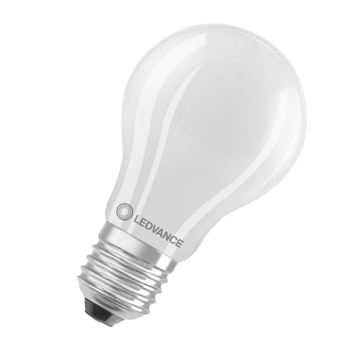 LED Lyspære Ledvance CLA - LED Lamp CLA75 7.5w/840 FIL FR LED Lyspære CL A E27 1055 lm,