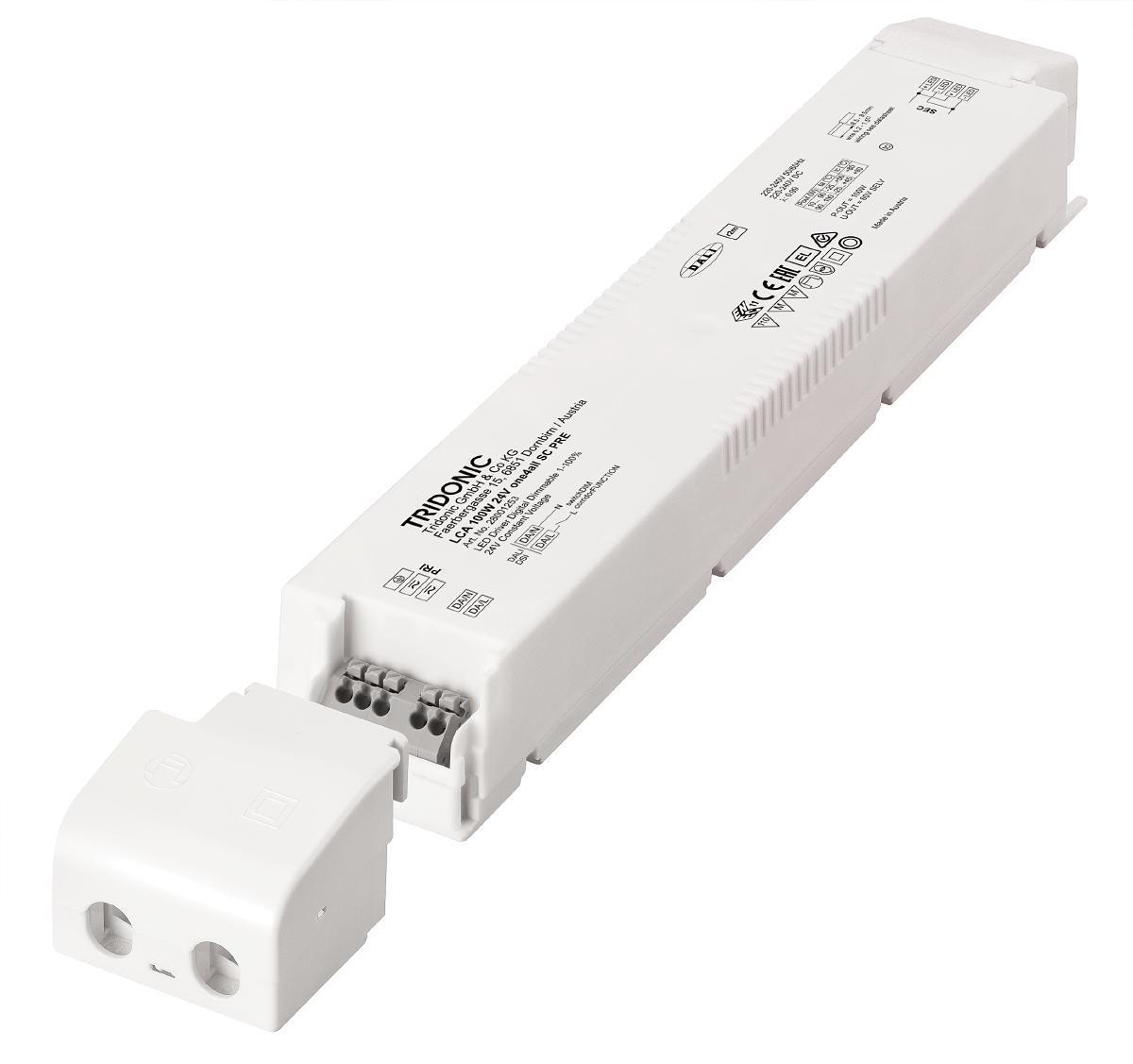LED Driver Nortronic ELC - LED driver LCA 24V 100W SR DALI. DSI og impuls