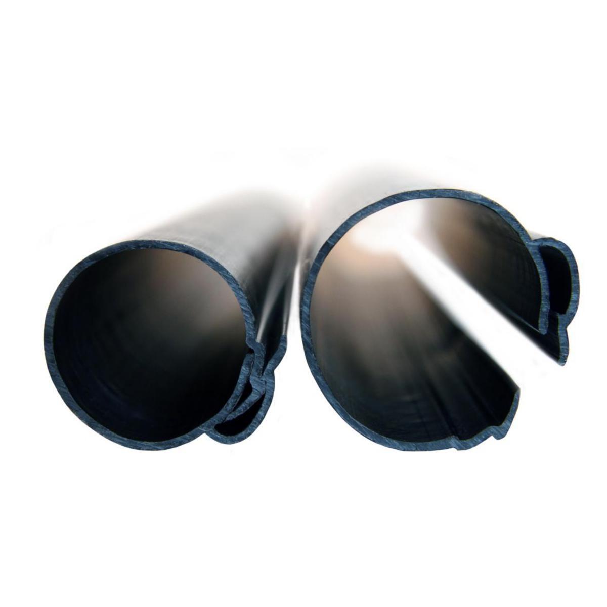 Stolperør Pipelife Slisset - 40/35-3M PE STOLPERØR SVART