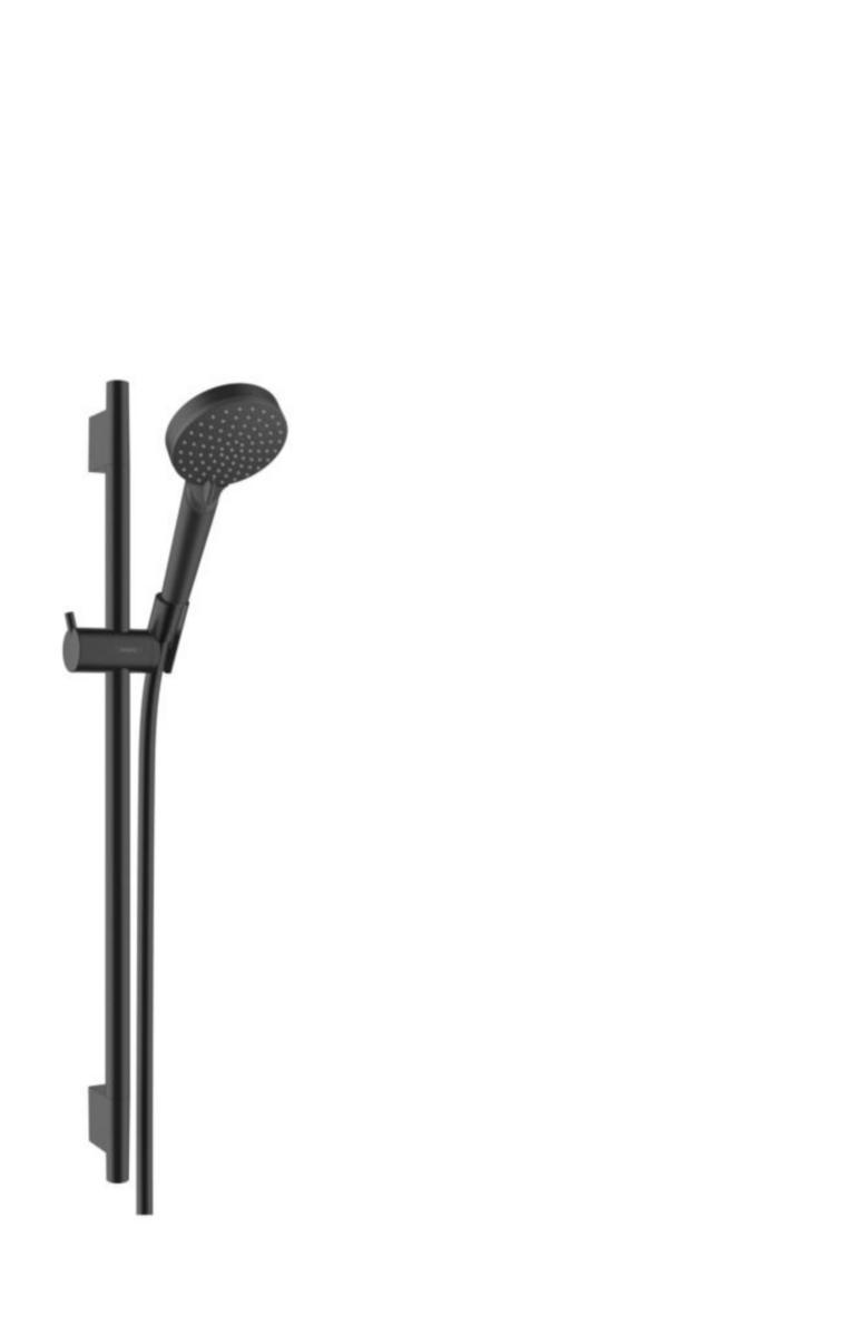Dusjsett Vernis Blend Vario 65cm, hansgrohe - HG dusjsett Vernis Blend Vario m/dusjstang S Puro matt svart