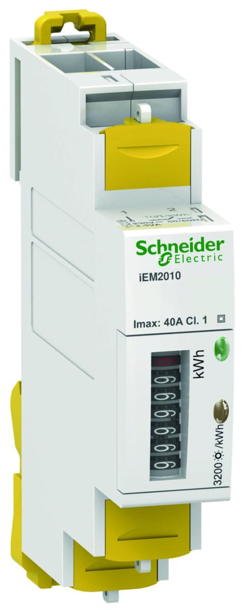 Energimålere Schneider iEM2000 serien - iEM2010 kWh måler 40A 2fas