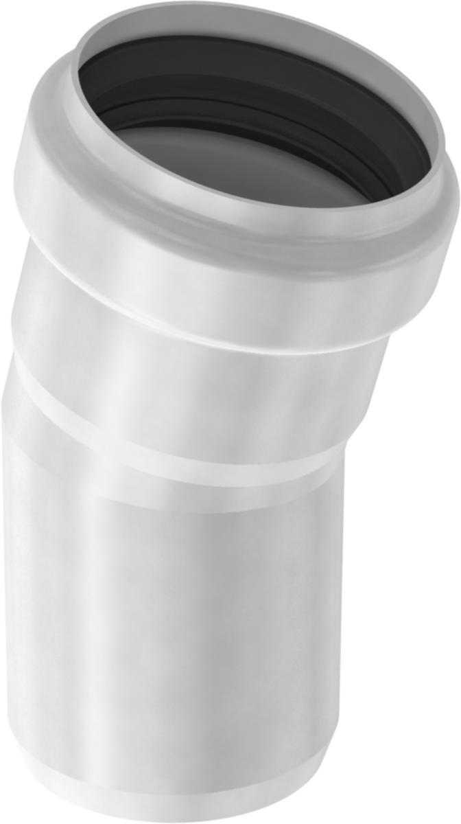 Bend 15°, AISI 316, EN1.4404, ACO Pipe - 75 mm x 15° ACO pipe bend AISI 316