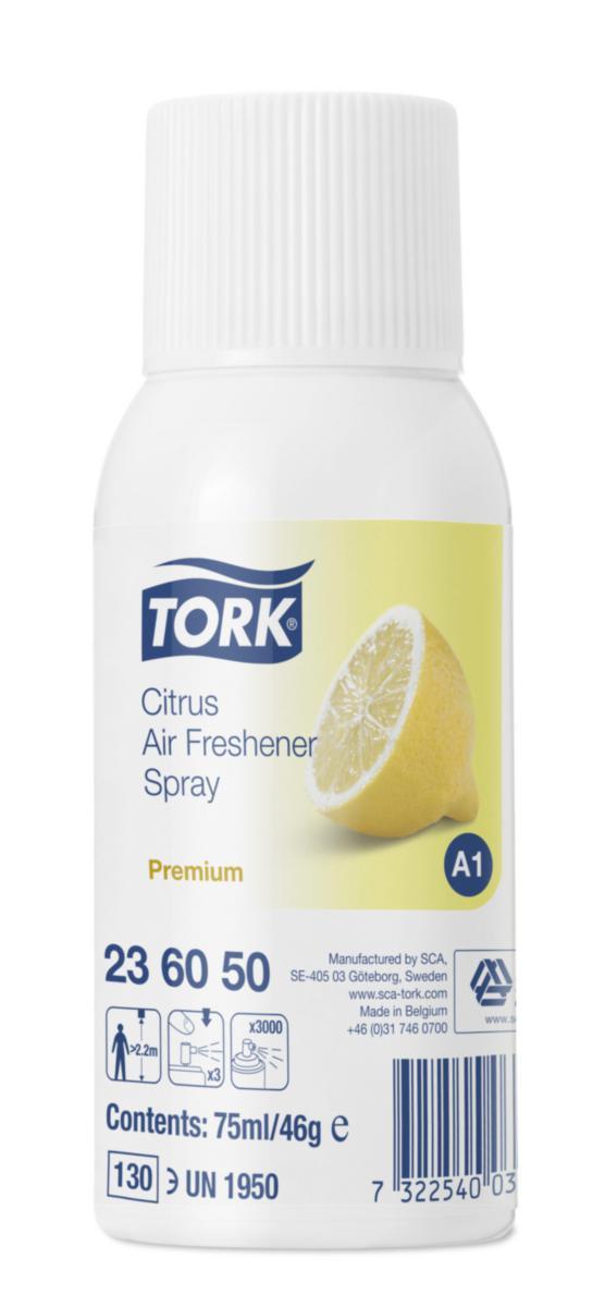 Luftrenser Premium Sitron Tork - Luftfrisker spray sitron Tork A1 75ml