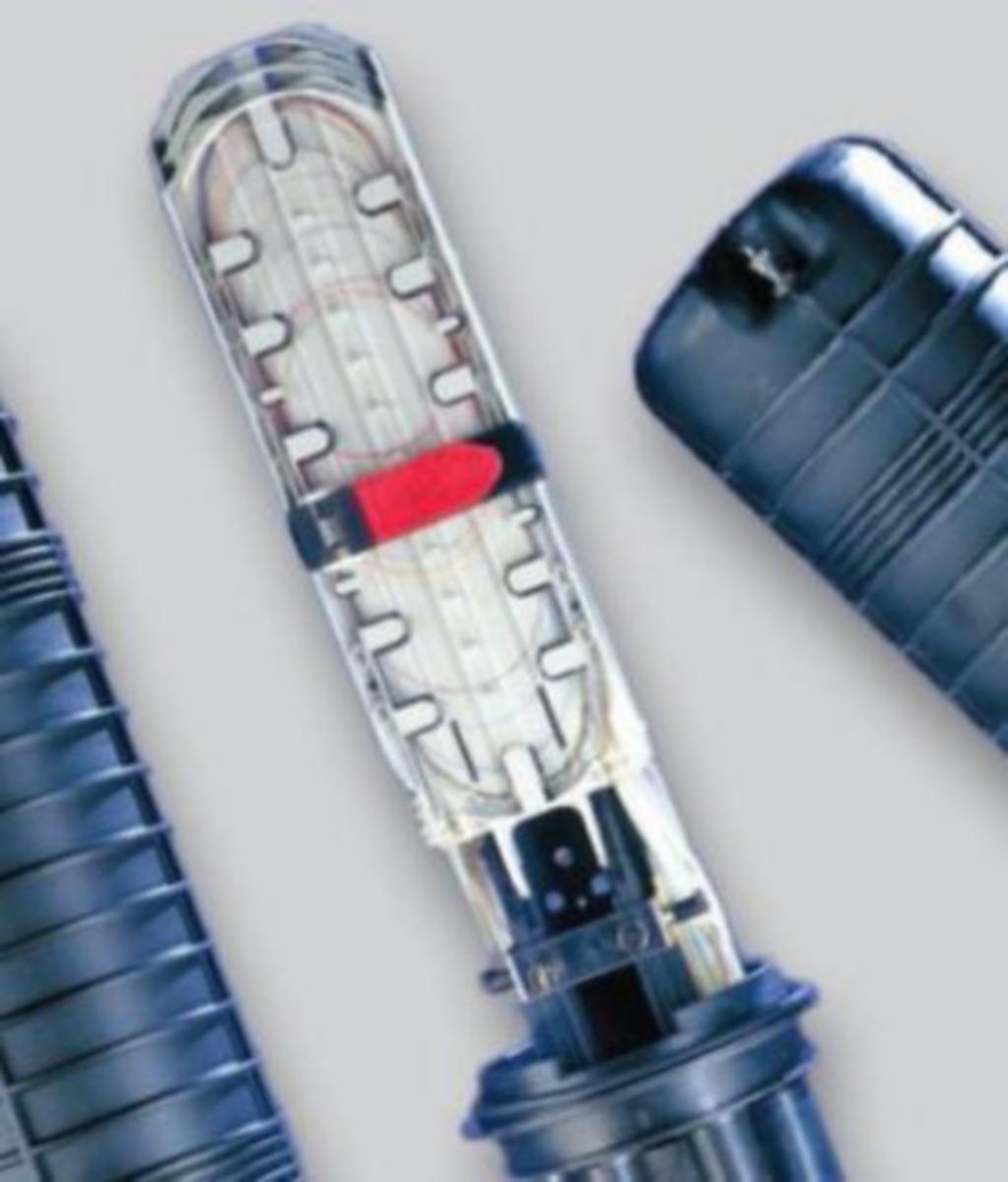 Skjøteboks Tyco FOSC-400B - FOSC-400B M/4r-porter+1oval