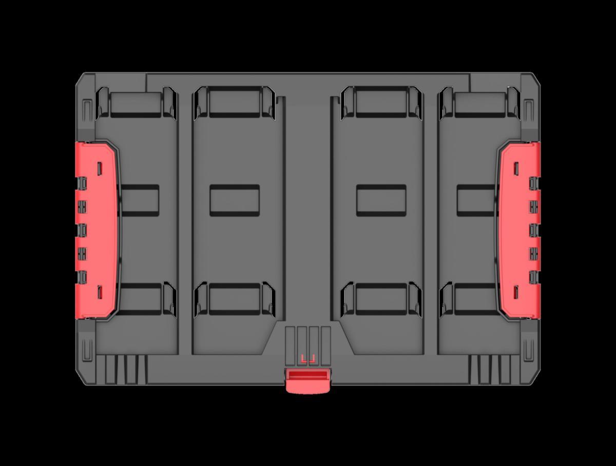 Adapter Milwaukee Packout HD Box - Adapter Packout HD Box Milwaukee tilbehør koffert