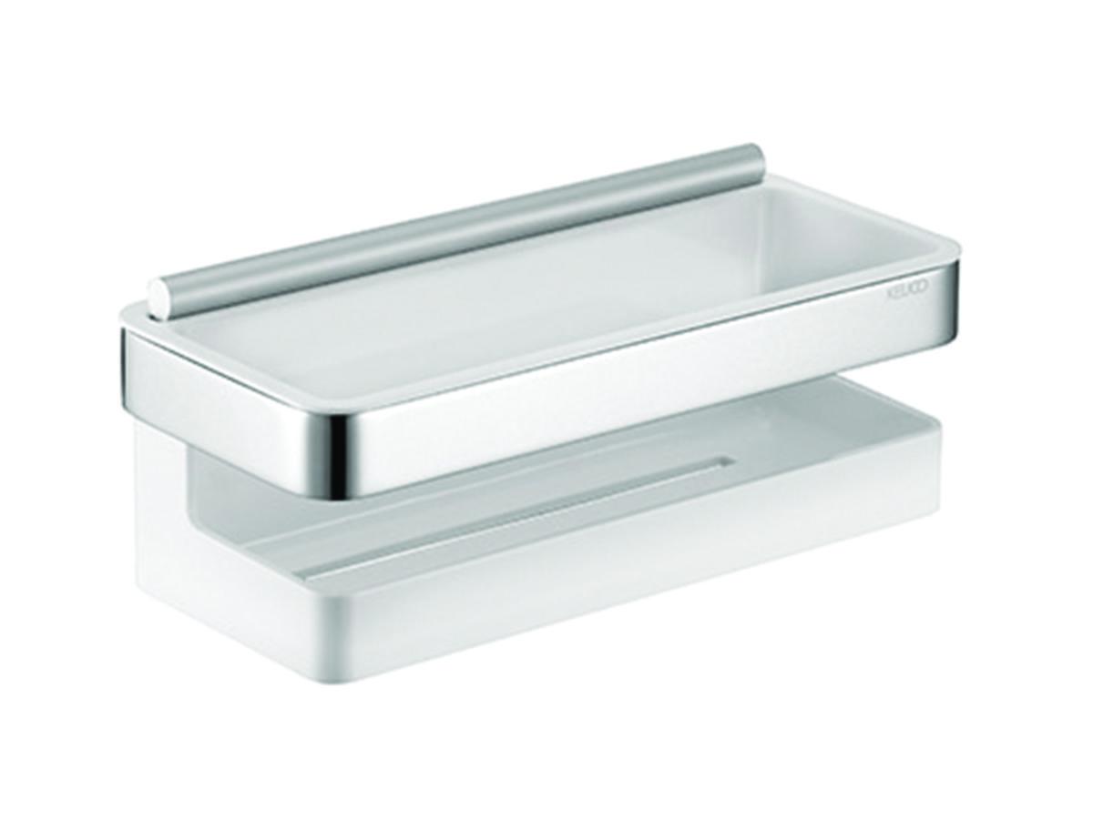 Såpeskål Moll - MOLL svampkurv m/dusjanl. hvit KEUCO