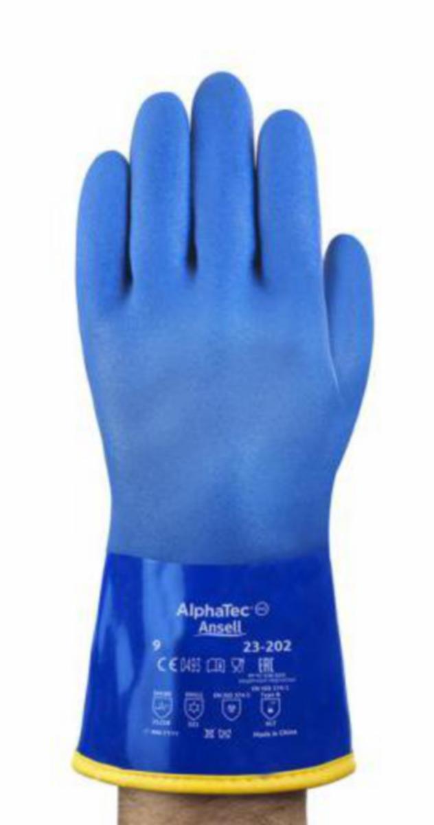 Kjemikaliehanske PVC Ansell AlphaTec 23-202 - Kjemikaliehanske PVC Ansell AlphaTec 23-202 str 10