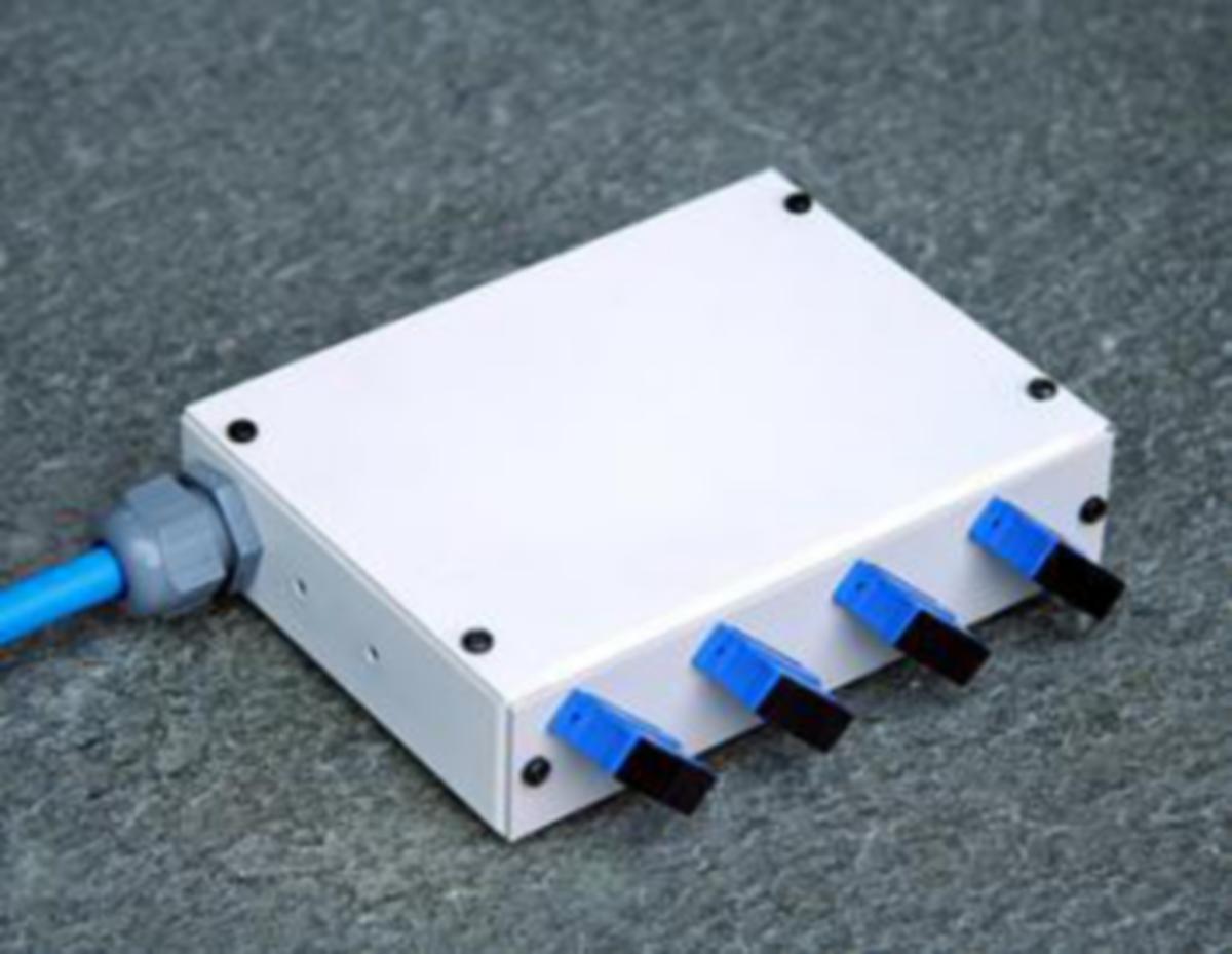 Veggboks, mini m/skjøteholder, Foss - Veggboks 400610 mini u/adapterpl. Husk 6938055