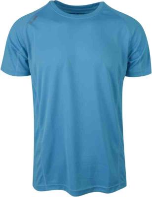 T-skjorte teknisk Blue Rebel Dragon turkis str 2XS
