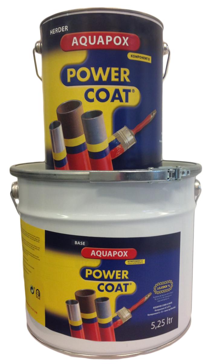 Epoxymaling Aquapox 2 Komponent - vannfortynnbar - Epoxymaling Aquapox Hvit Power Coat 2K vannfortynnbar