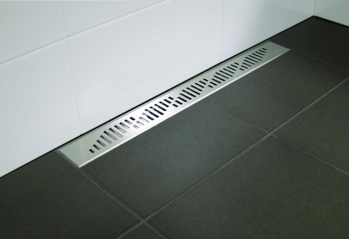Sluk med lavt sideutløp Purus Line Twist - Ø40 - Purus line twist avl.trakt sid 40 mm x 600 mm