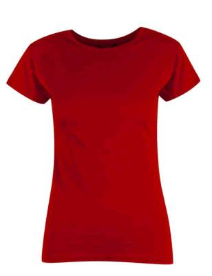 T-skjorte dame YOU Kos Rød str XS
